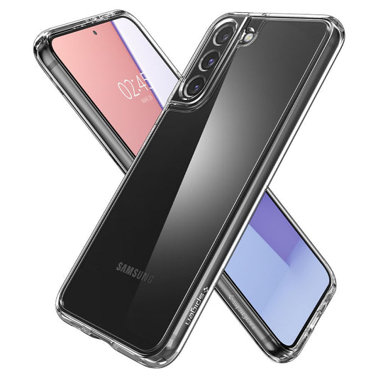 Fodral för Samsung Galaxy S22 5G S901, Spigen, Ultra Hybrid, Transparent ACS03988