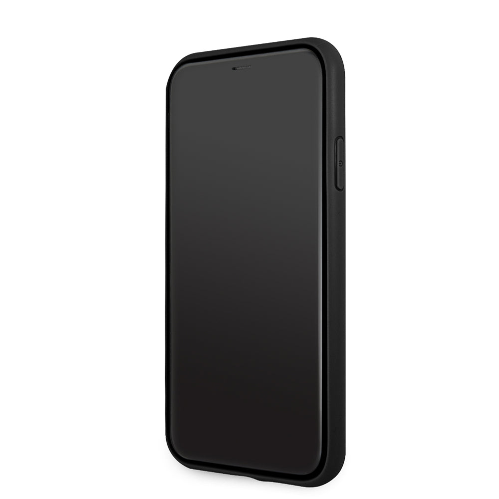 Skyddsfodral för Apple iPhone 11, Guess, 4G Metal Logo, Grå