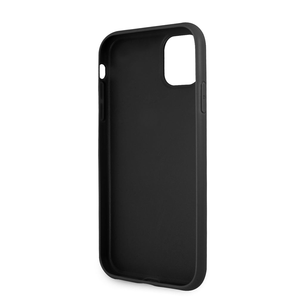 Skyddsfodral för Apple iPhone 11, Guess, 4G Metal Logo, Grå