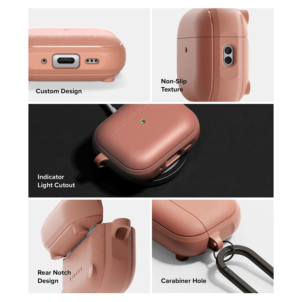 Ringke Onyx Magnetiskt fodral för Apple AirPods Pro 3, Brons