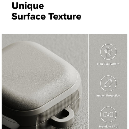 Ringke Onyx Magnetic fodral för Samsung Galaxy Buds4 / Buds4 Pro, Grå