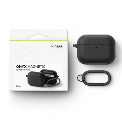 Ringke Onyx fodral för Apple AirPods 3, Svart