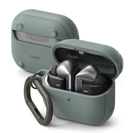 Ringke Onyx Magnetiskt fodral för Samsung Galaxy Buds3 FE / Buds3 Pro / Buds3, Grön