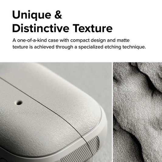 Ringke Onyx Magnetic-fodral för Samsung Galaxy Buds3 FE / Buds3 Pro / Buds3, Grå