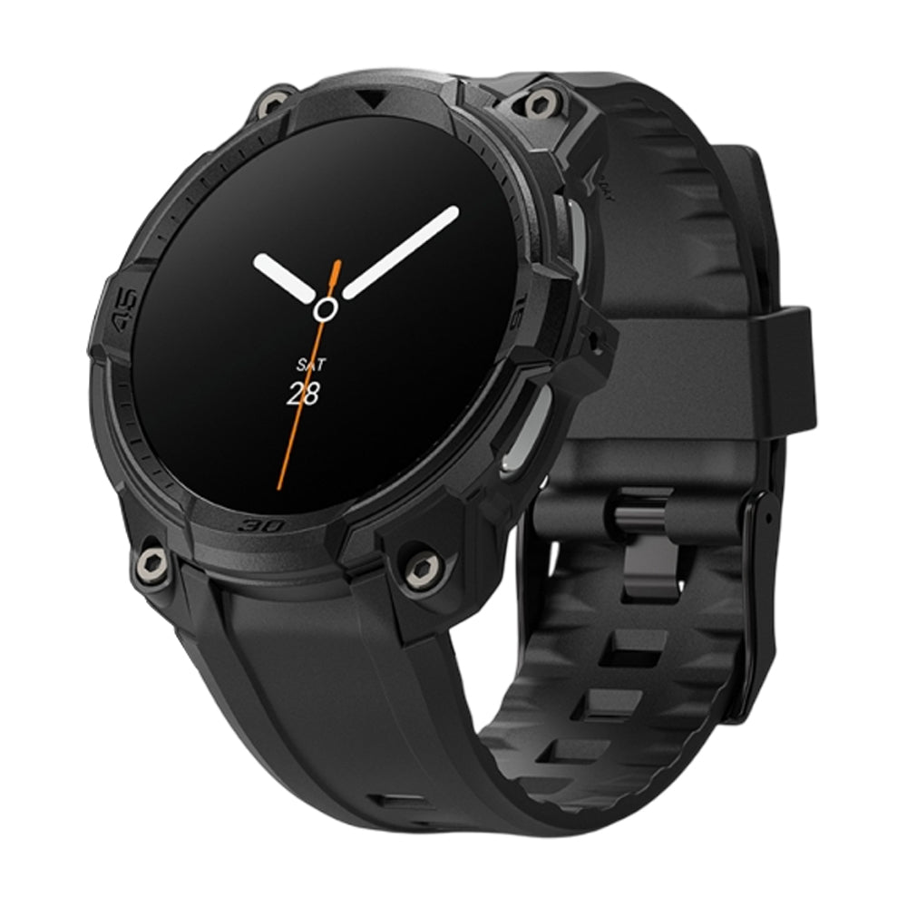 Ringke Rugged Gear skal för Samsung Galaxy Watch8 Classic, Svart