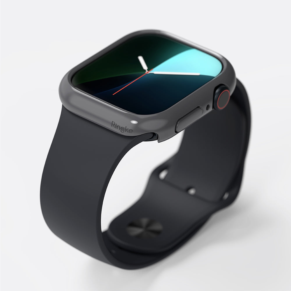 Ringke Slim-fodral för Apple Watch Series 10 / 11 42mm, Set om 2 stycken, Matt svart / Transparent