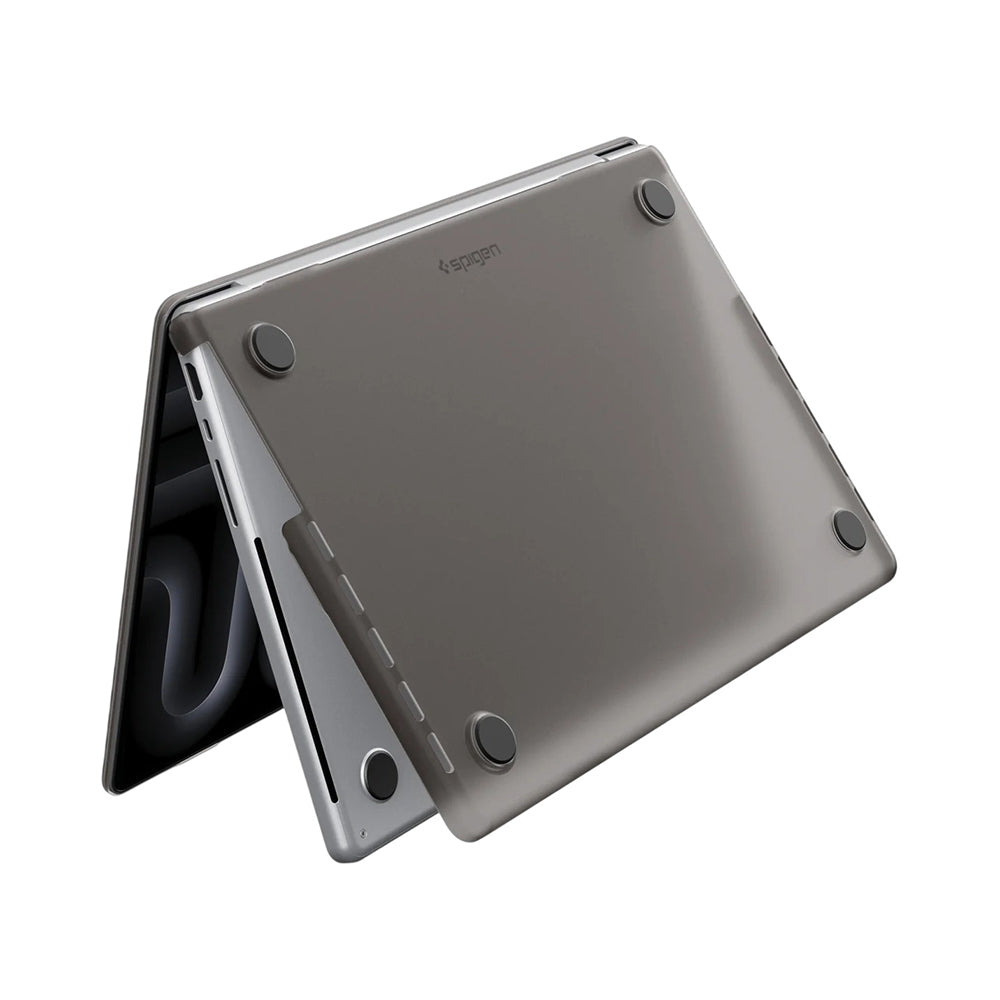 Spigen Airskin-fodral för Apple MacBook Pro 14 tum (2026) / (2025) / (2023) / (2022) / (2021), Svart Satin ACS11529