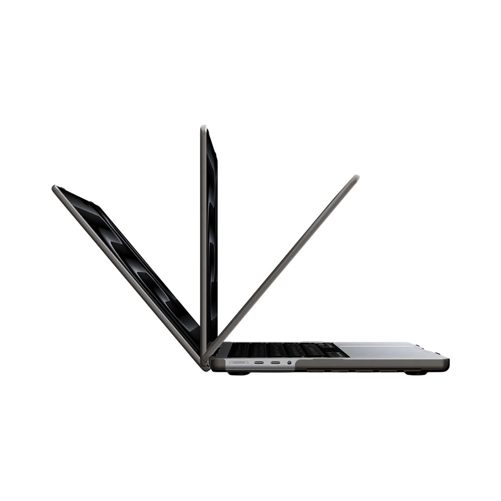 Spigen Airskin-fodral för Apple MacBook Pro 14 tum (2026) / (2025) / (2023) / (2022) / (2021), Svart Satin ACS11529