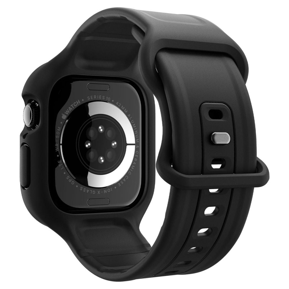 Spigen Caseology Vault Pro rem för Apple Watch Series 10 / 11 42mm, Mattsvart ACS09390