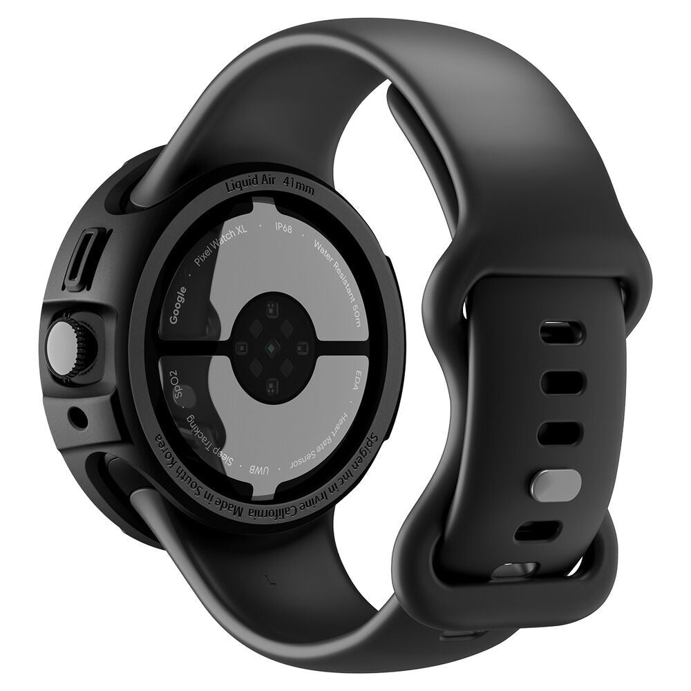 Spigen Liquid Air-fodral för Google Pixel Watch 4 41mm, Matt svart ACS09483