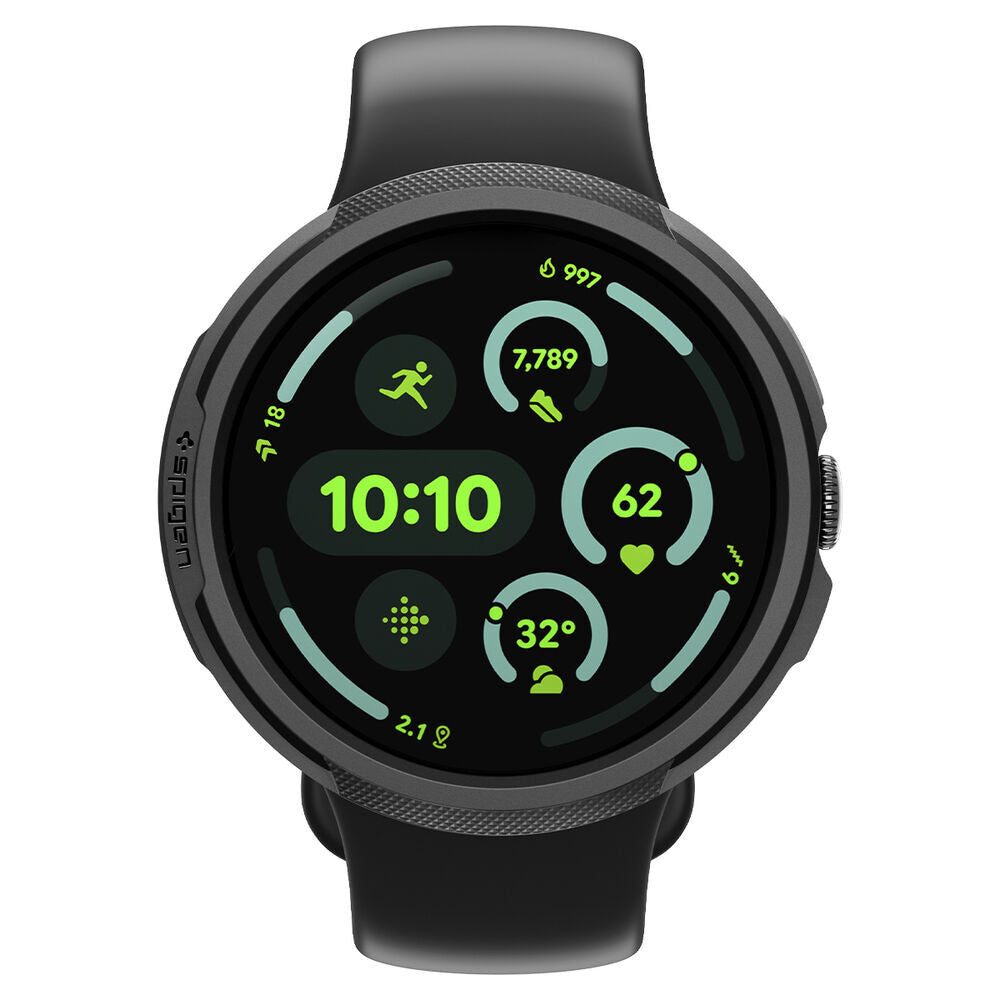 Spigen Liquid Air-fodral för Google Pixel Watch 4 41mm, Matt svart ACS09483