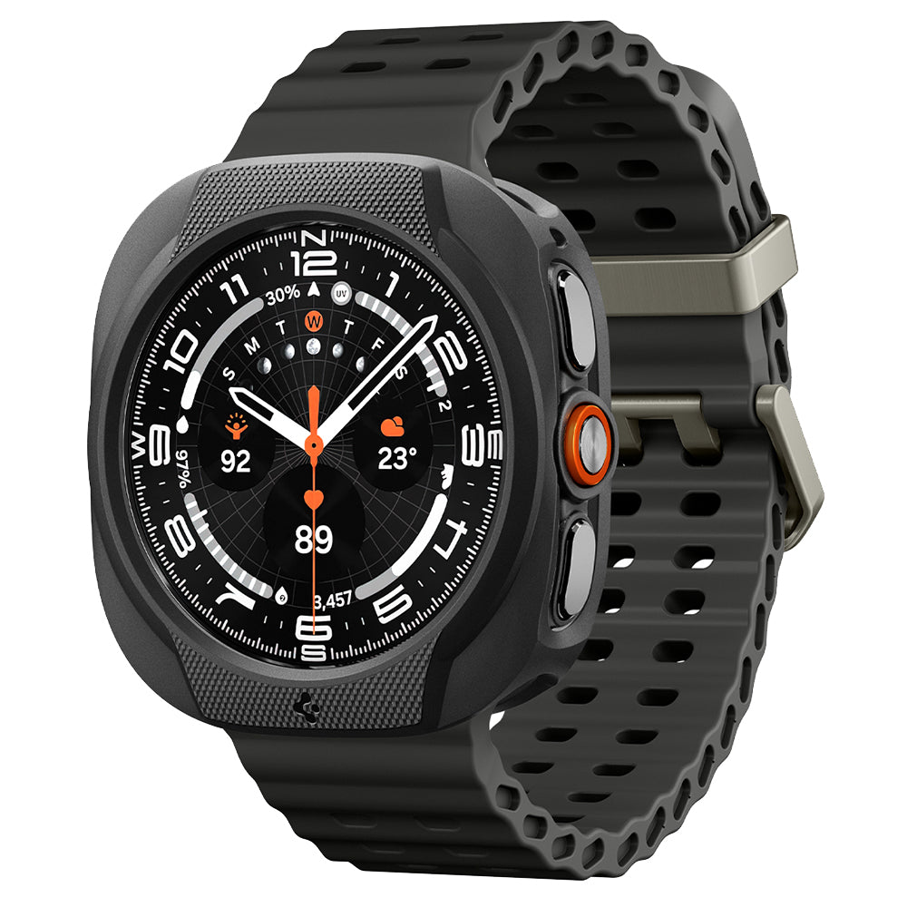 Spigen Liquid Air-fodral för Samsung Galaxy Watch Ultra2, Matt svart ACS11610
