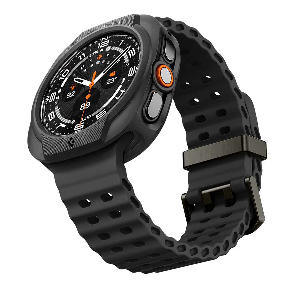 Spigen Liquid Air-fodral för Samsung Galaxy Watch Ultra2, Matt svart ACS11610