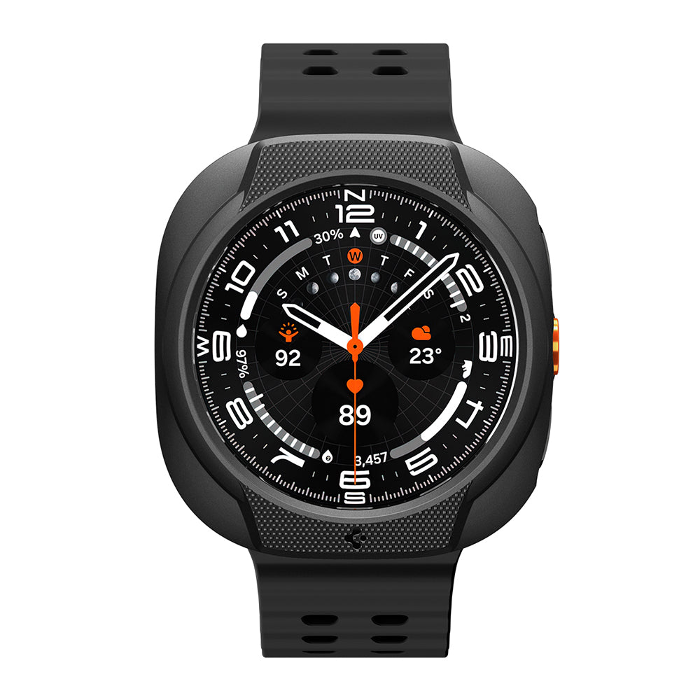 Spigen Liquid Air-fodral för Samsung Galaxy Watch Ultra2, Matt svart ACS11610