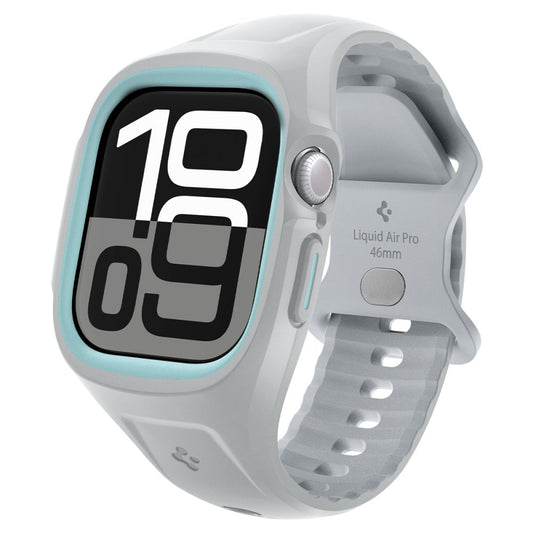 Spigen Liquid Air Pro skal för Apple Watch Series 10 / 11 46mm, Grå ACS09318