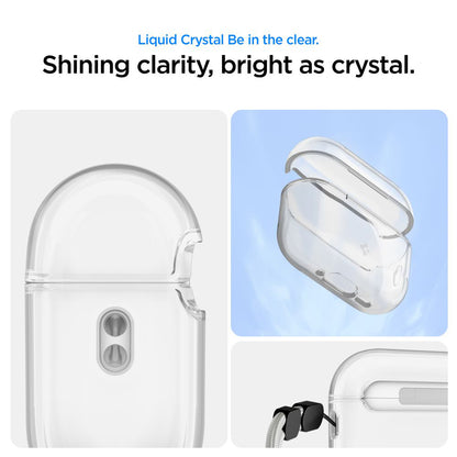 Spigen Liquid Crystal fodral för Apple AirPods Pro 3, Transparent ACS10019