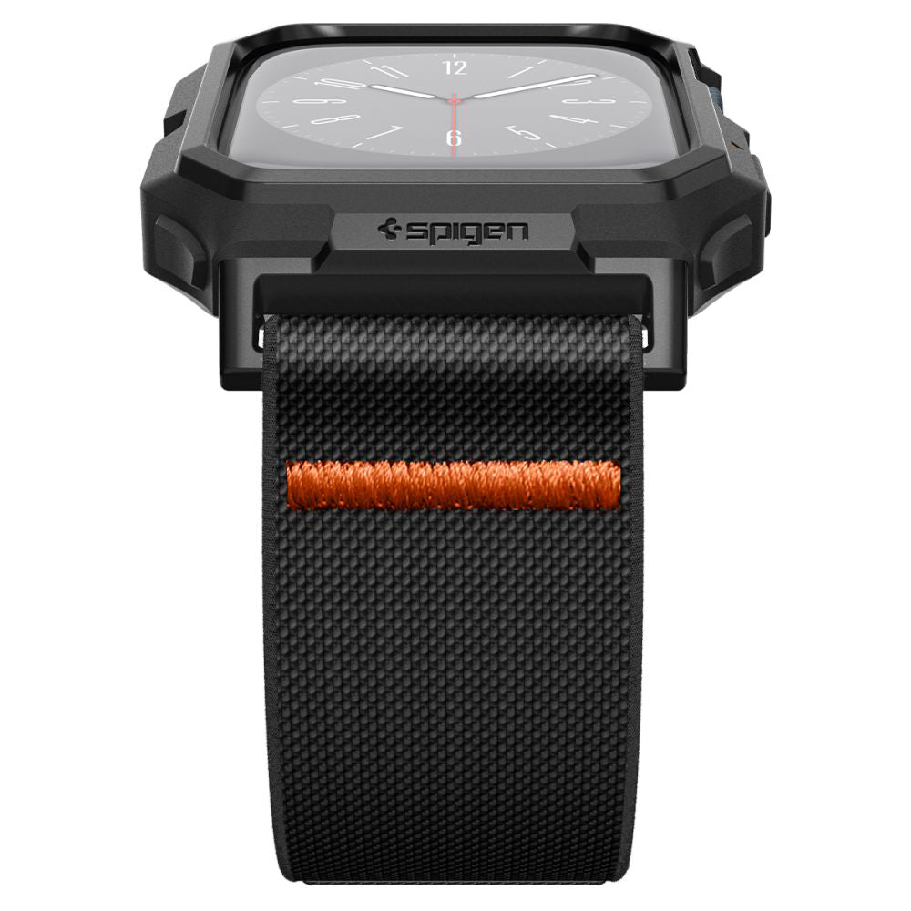 Spigen Lite Fit Pro fodral för Apple Watch 44mm Series, Mattsvart ACS07103