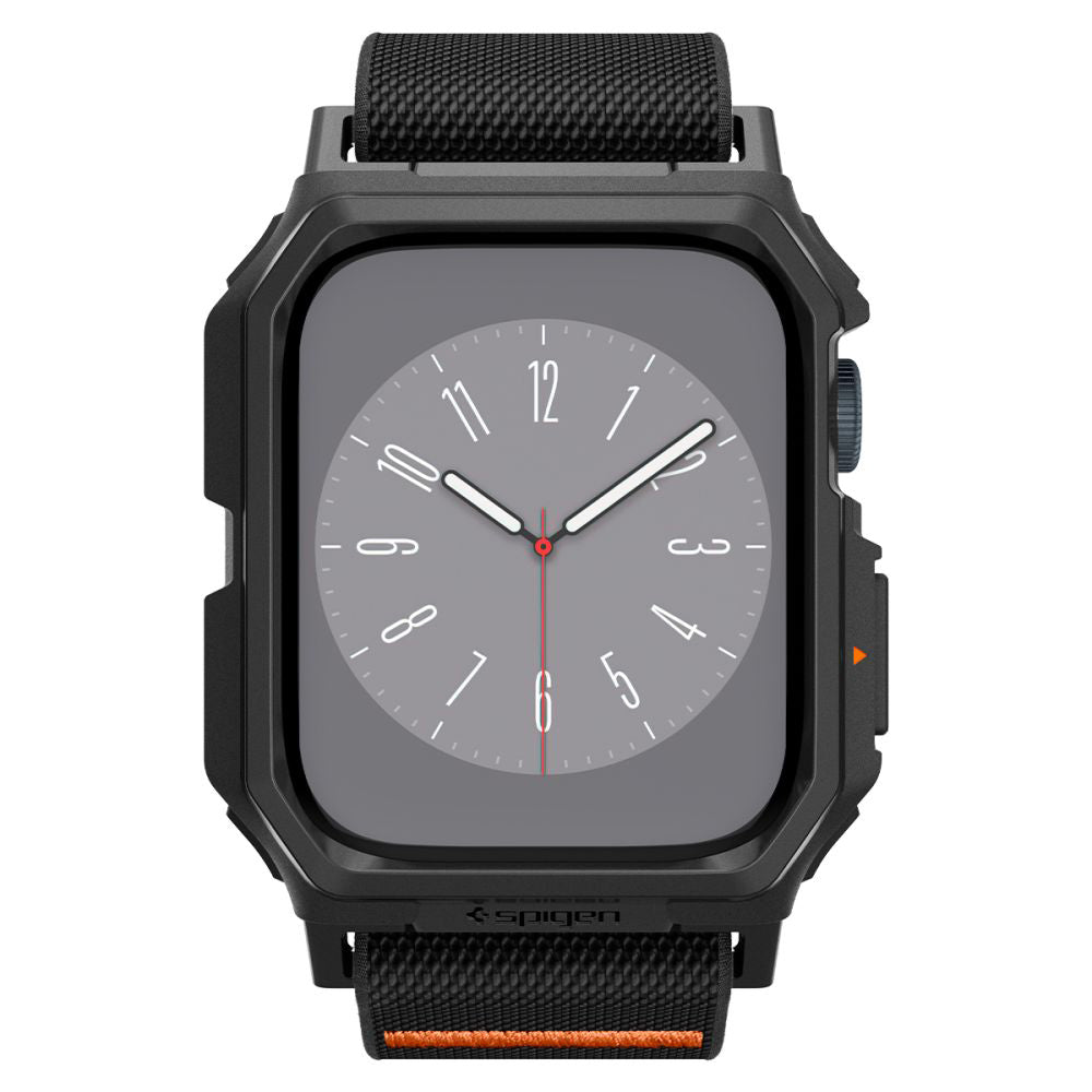 Spigen Lite Fit Pro fodral för Apple Watch 44mm Series, Mattsvart ACS07103