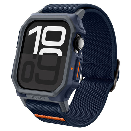 Spigen Lite Fit Pro fodral för Apple Watch Series 10 46mm, Marinblå ACS08925