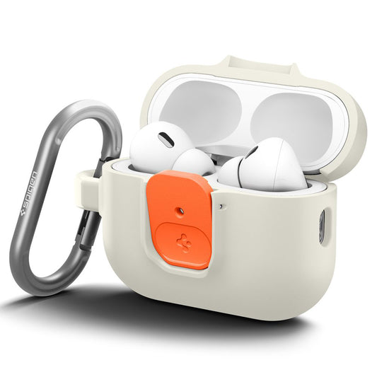 Spigen Nano Pop fodral för Apple AirPods Pro 3, Beige Orange