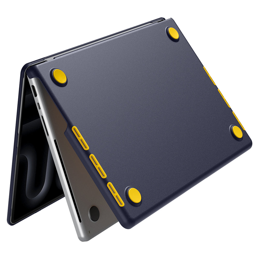 Spigen Nano Pop-fodral för Apple MacBook Pro 14 tum (2026) / (2025) / (2024) / (2023) / (2021), Marinblå ACS11271