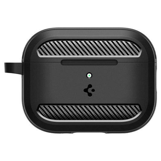 Spigen Rugged Armor fodral för Apple AirPods Pro 3, Mattsvart ACS09822