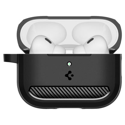 Spigen Rugged Armor fodral för Apple AirPods Pro 3, Mattsvart ACS09822