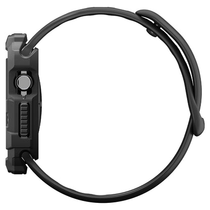 Spigen Rugged Armor-skal för Apple Watch Series 12 42 mm, matt svart ACS11877