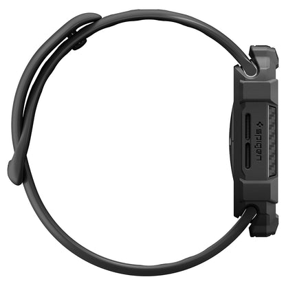 Spigen Rugged Armor-skal för Apple Watch Series 12 42 mm, matt svart ACS11877