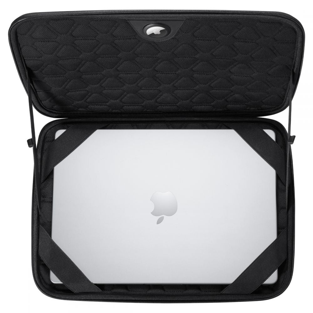 Spigen Rugged Armor-fodral för bärbar dator 13 tum - 14 tum, svart AFA04270