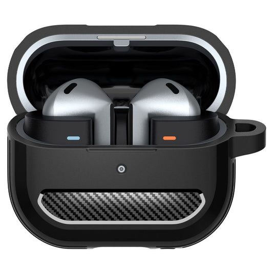 Spigen Rugged Armor fodral för Samsung Galaxy Buds3 FE / Buds3 Pro / Buds3, Svart ACS08330
