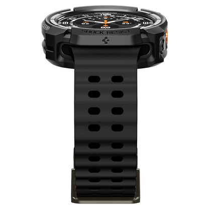 Spigen Rugged Armor-fodral för Samsung Galaxy Watch Ultra2, Matt svart ACS11611