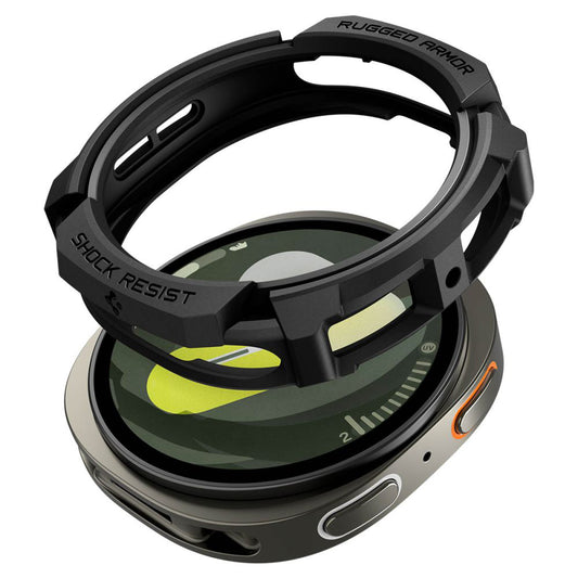 Spigen Rugged Armor skal för Samsung Galaxy Watch8 40mm, Svart ACS10004