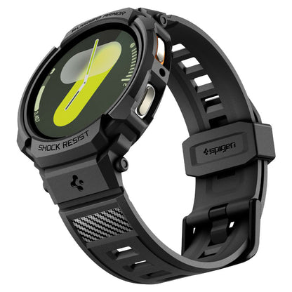 Spigen Rugged Armor Pro skal för Samsung Galaxy Watch8 40mm, Mattsvart ACS10005