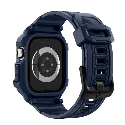 Spigen Rugged Armor Pro V2 skal för Apple Watch Series 10 / 11 42mm, Marinblå ACS10495