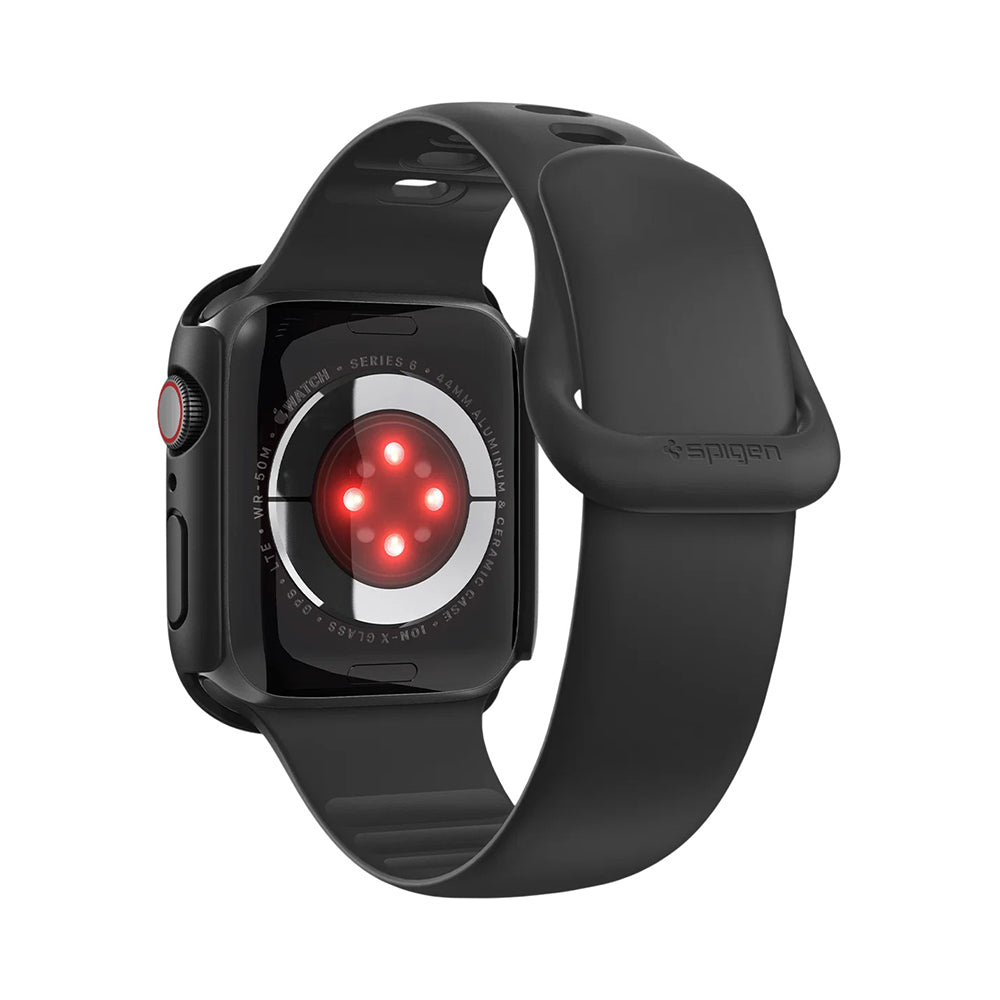 Spigen Thin Fit 360-fodral för Apple Watch Series 40mm, Svart ACS11593