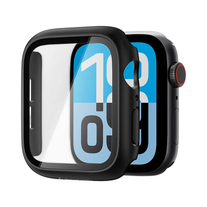 Spigen Thin Fit 360-fodral för Apple Watch Series 44mm, Svart ACS11592