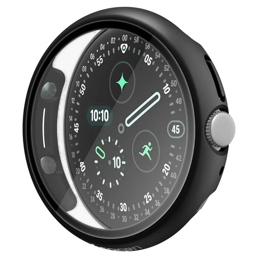Spigen Thin Fit 360-skal för Google Pixel Watch 41 mm-serien, svart ACS11750