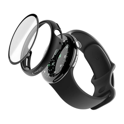 Spigen Thin Fit 360-fodral för Google Pixel Watch 45mm-serien, svart ACS11746