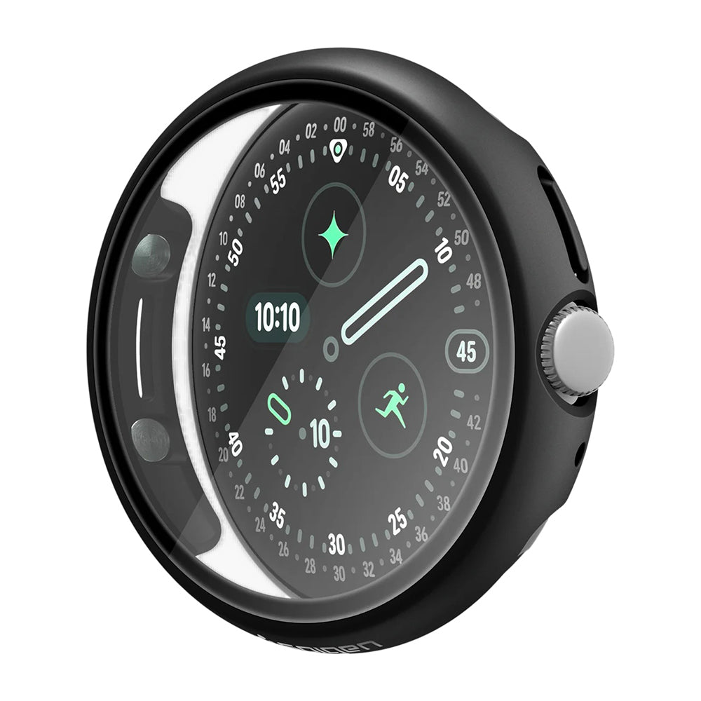 Spigen Thin Fit 360-fodral för Google Pixel Watch 45mm-serien, svart ACS11746