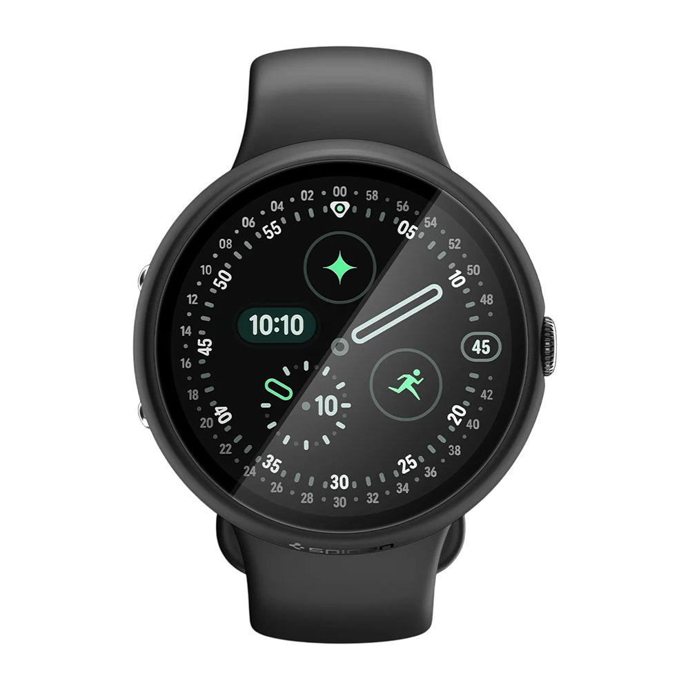 Spigen Thin Fit 360-fodral för Google Pixel Watch 45mm-serien, svart ACS11746