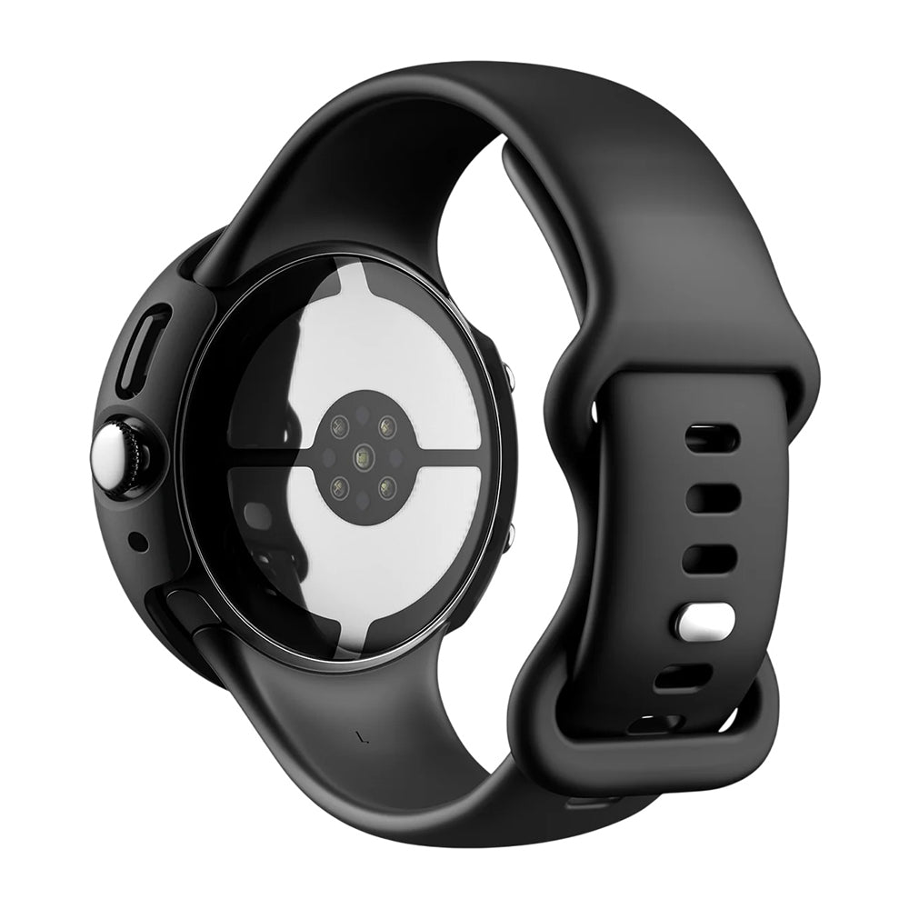 Spigen Thin Fit 360-fodral för Google Pixel Watch 45mm-serien, svart ACS11746
