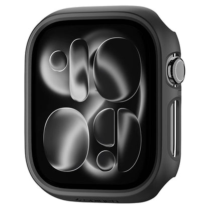 Spigen Thin Fit-fodral för Apple Watch 12 46mm, Svart ACS11890
