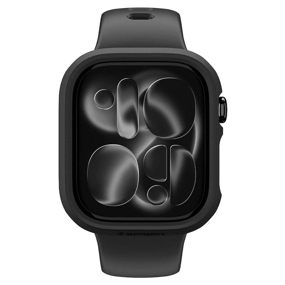 Spigen Thin Fit-fodral för Apple Watch 12 46mm, Svart ACS11890
