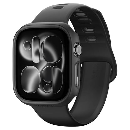 Spigen Thin Fit-fodral för Apple Watch 12 46mm, Svart ACS11890