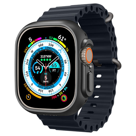 Spigen Thin Fit fodral för Apple Watch Ultra Series, Svart ACS05458