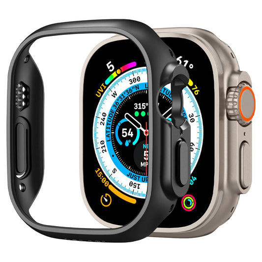 Spigen Thin Fit fodral för Apple Watch Ultra Series, Svart ACS05458