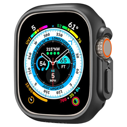 Spigen Thin Fit fodral för Apple Watch Ultra Series, Svart ACS05458