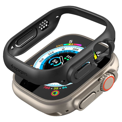 Spigen Thin Fit fodral för Apple Watch Ultra Series, Svart ACS05458