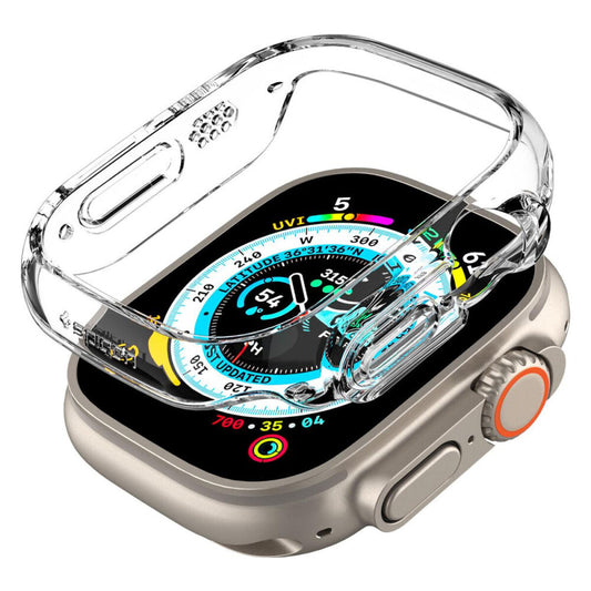 Spigen Thin Fit-fodral för Apple Watch Ultra Series, Transparent ACS05917